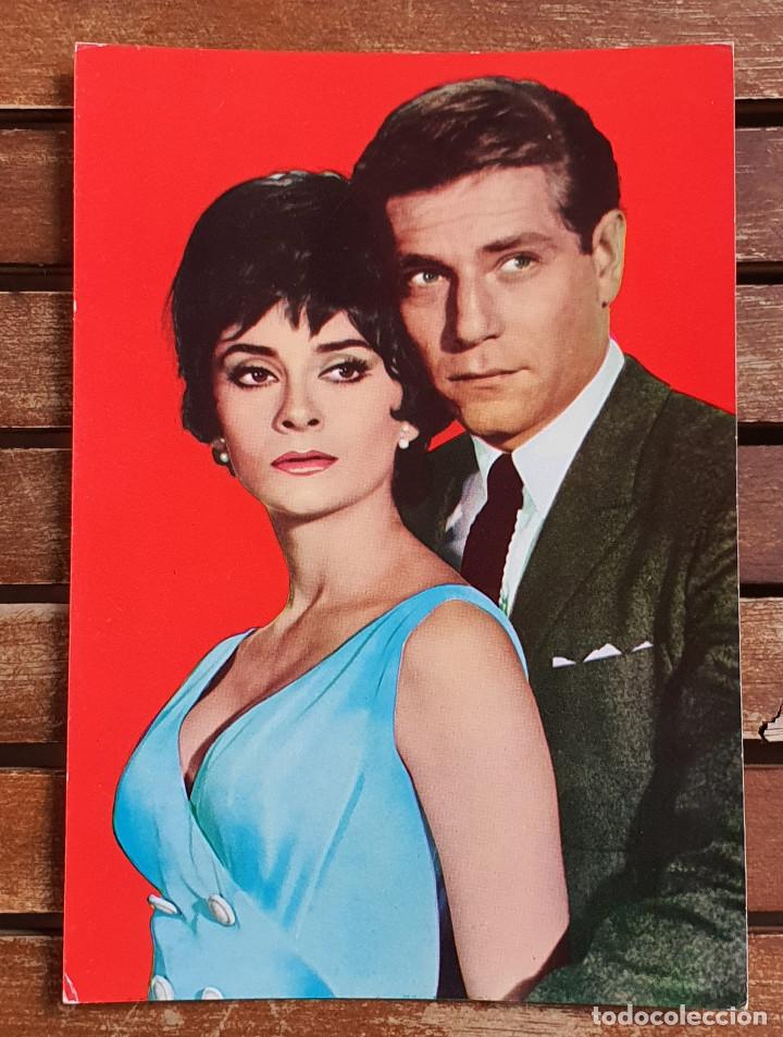 Cine: POSTAL CINE Elisabeth Ashley y George Segal &rdquo;SHIP OF FOOLS&rdquo; 1965