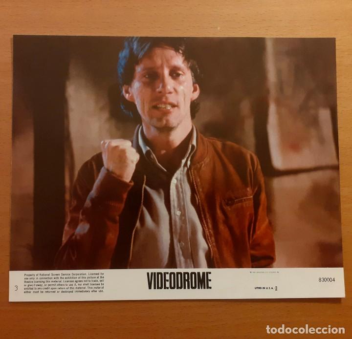 Cinema: VIDEODROME DAVID CRONENBERG 8 FOTOCROMOS ORIGINAL USA COMO NUEVOS Y MUY RAROS!! VER INFO