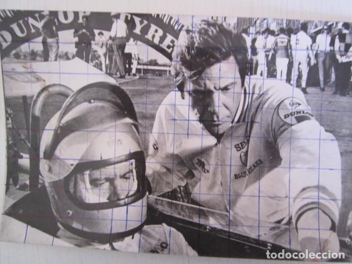 Cine: FOTO INEDITA DE 12X18 DE FORMULA 1 1976 DE RON HOWARD CON OLIVIA WAILDE Y DANIEL BRUHL