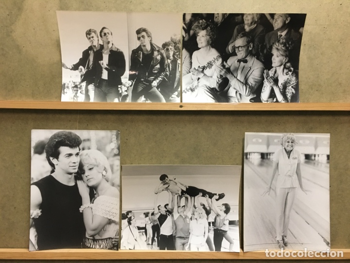 Cine: F32017 GREASE 2 MICHELLE PFEIFFER MAXWELL CAULFIELD 5 FOTOS B/N ORIGINALES ESPA&Ntilde;OLAS