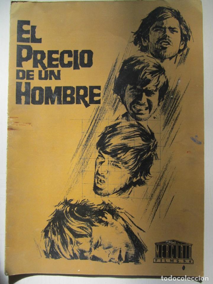 Cine: GUIA CARTEL DE 20X30 EL PRECIO DE UN HOMBRE ESP. 1966 CON RICHARD WYLER Y ILYA KARIN