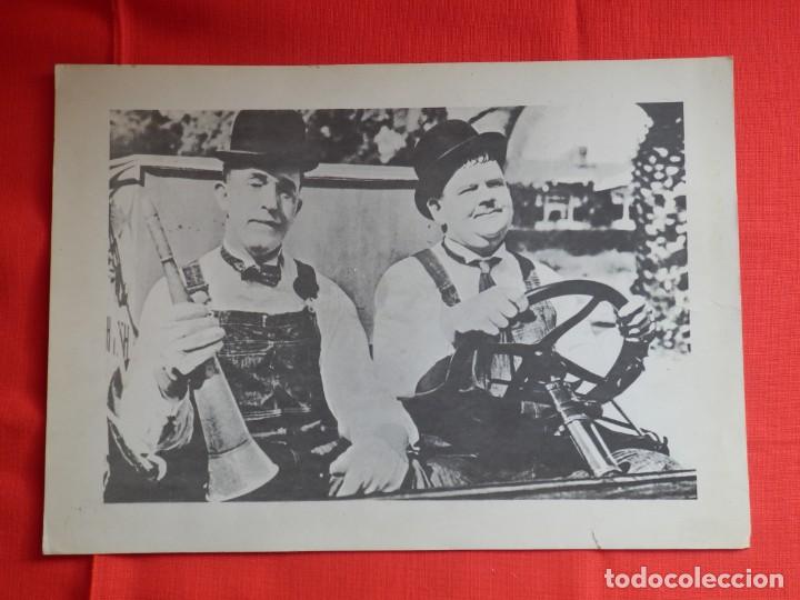 Kino: Stan laurel y oliver hardy fotograf&iacute;a grande 32x22.5 cm