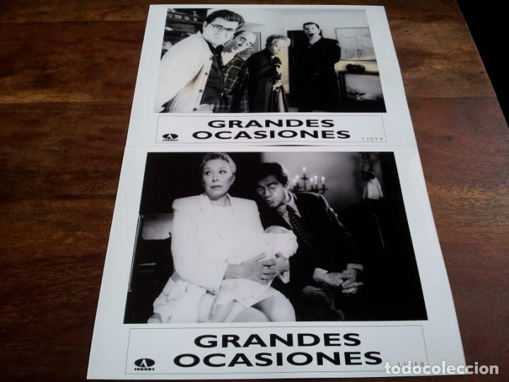 Kino: Lote 2 fotografias originales pelicula Grandes Ocasiones - Sarda, pajares, Alex Angulo