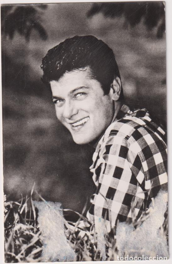 Cine: Tony Curtis. Foto-Postal. Escrita al dorso en 1961