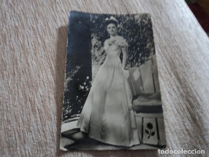 Cine: 1023 DONNA REED Postal antigua 14 X 9 CM CIRCULADA 1956