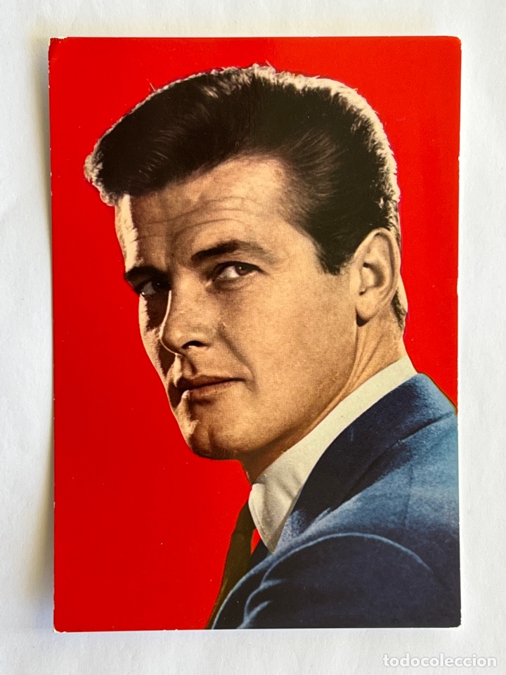 Cine: ROGER MOORE. Cine.. Postal No.88, protagonista EL SANTO Edic. CyA (h.1960?) S/C