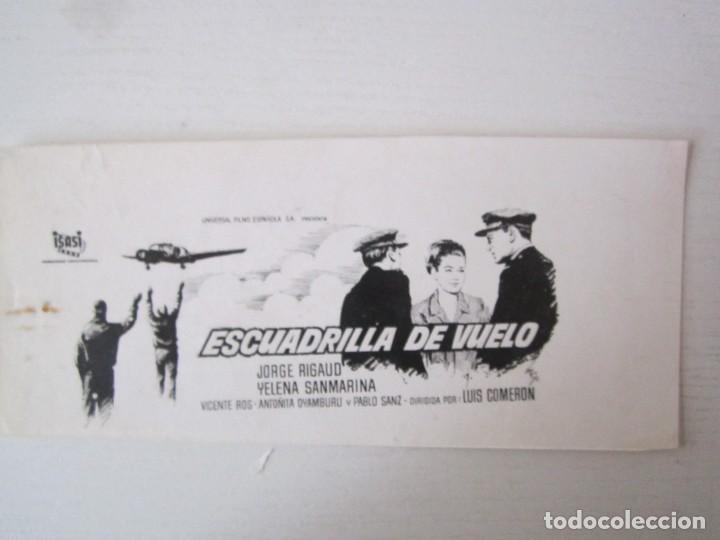 Cinema: CARTEL DE CINE DE 8X17 ESCUADRILLA DE VUELO CON JORGE RIGAUD Y YELENA SANMARINA