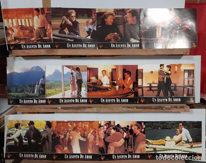 Cine: Un asunto de amor. Warren Beatty, Annette Bening, Katharine Hepburn. 12 FOTOCROMOS ORIGINALES