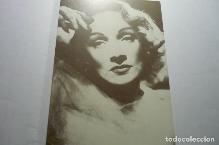 Cine: postal extranjera actriz marlene dietrich