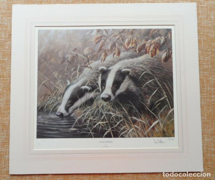 Cinema: Ian Nathan Lithograph &#034;Autumn Morning&#034;