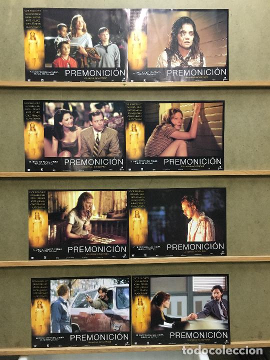 Kino: SCDO 376 PREMONICION CATE BLANCHETT KATIE HOLMES KEANU REEVES SET COMPLETO 8 FOTOCROMOS ORIG ESTRENO