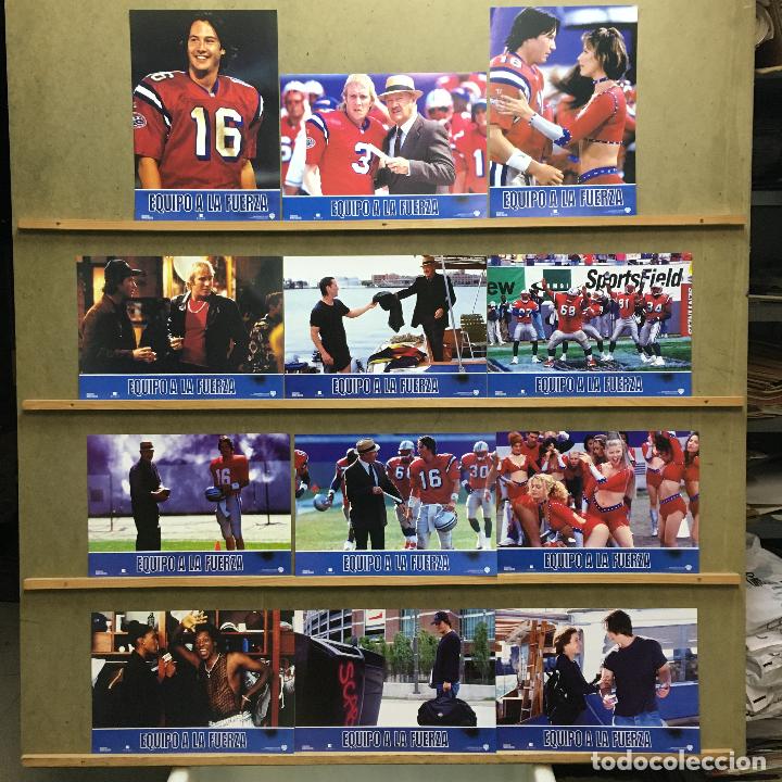 Cine: SCDO 377 EQUIPO A LA FUERZA KEANU REEVES SET COMPLETO 12 FOTOCROMOS ORIGINAL ESTRENO