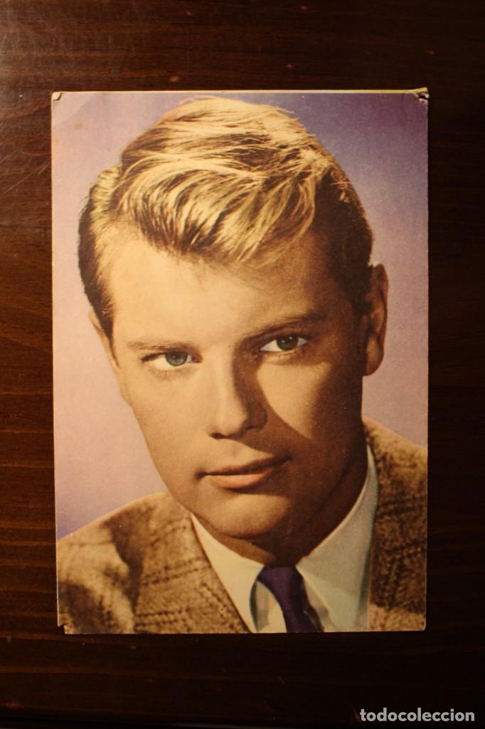 Cin&eacute;ma: Postal antigua del actor Troy Donahue