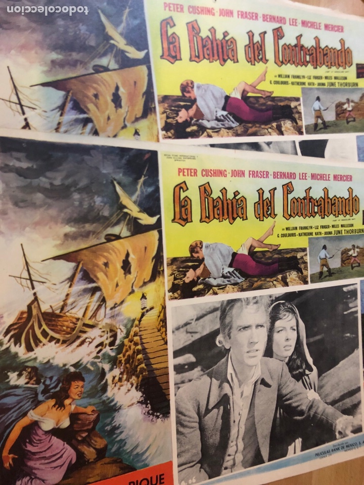 Cine: 4 fotocromos mexicanos la bah&iacute;a del contrabando peter cushing John fraser bernard lee