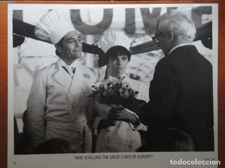 Cine: Who is Killing the Great Chefs of Europe - foto original b/n - George Segal Jacqueline Bisset