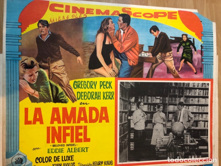 Cine: Fotocromo mexicano la amada infiel gregory peck deborah kerr