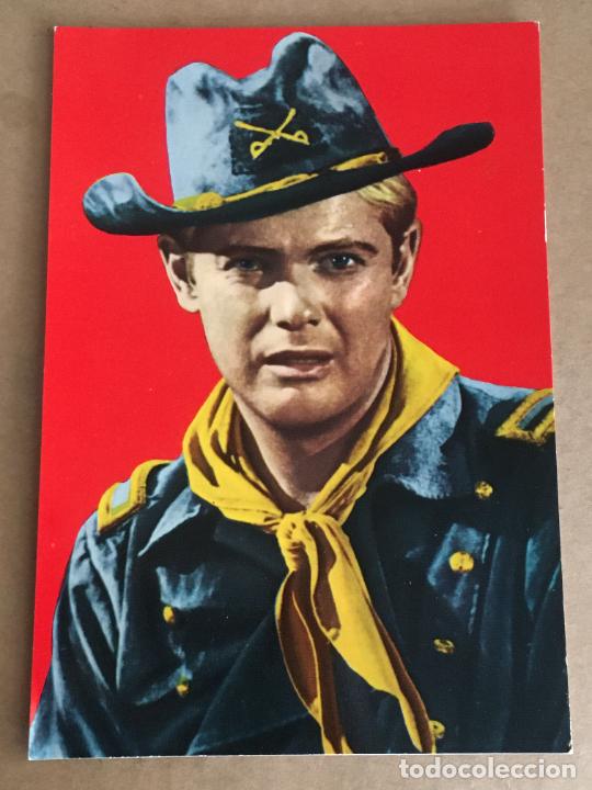 Cine: troy donahue una trompeta lejana postal original color antigua perfecto estado