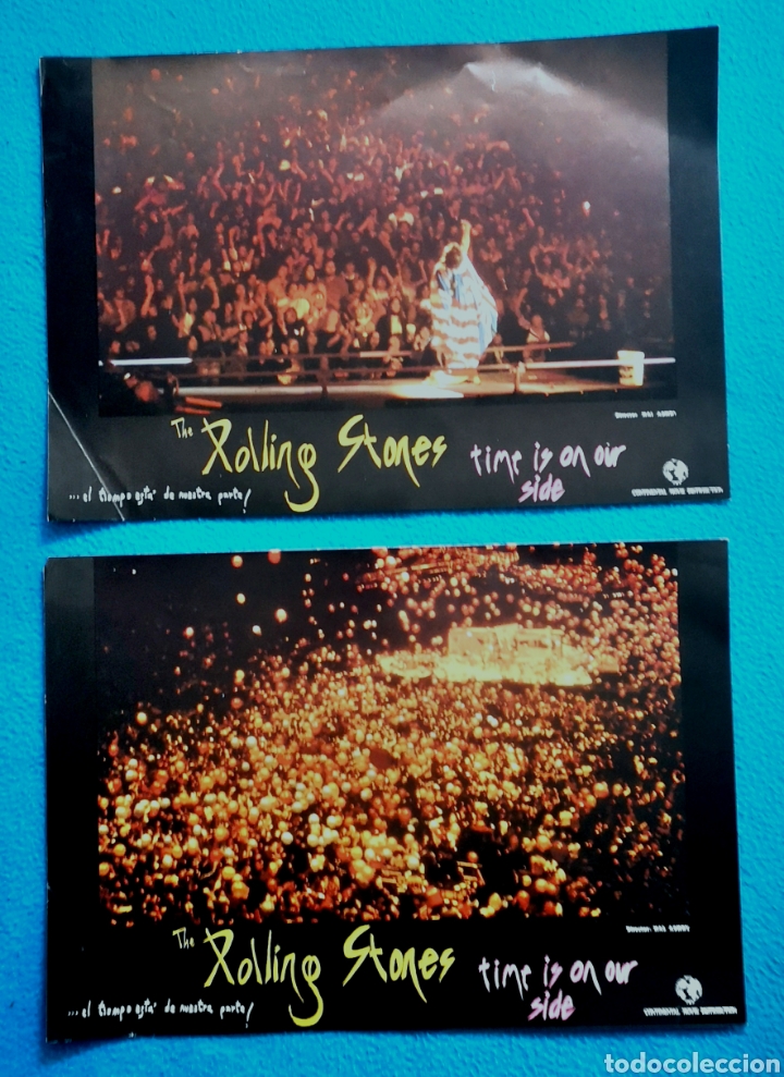 Cine: THE ROLLING STONES - TIME IS ON OUR SIDE - 2 FOTOCROMOS