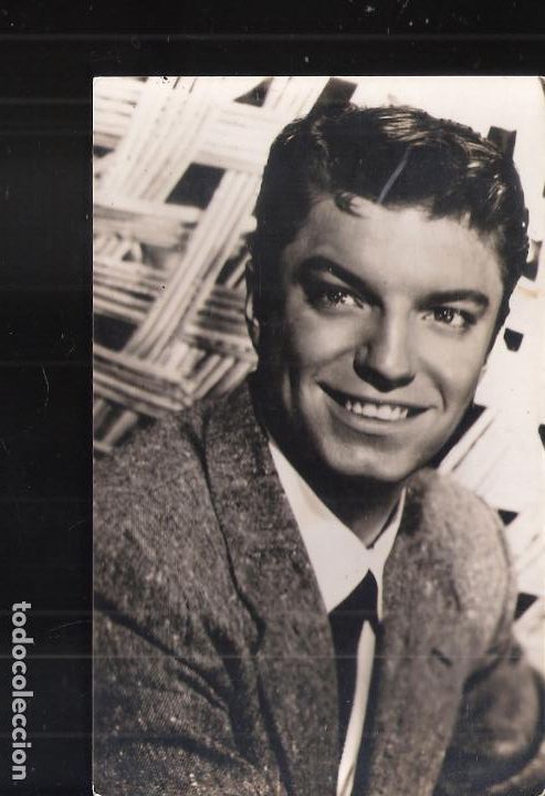 Cinema: Guy Mitchell N&ordm; 5262. Postal fotogr&aacute;fica. Sellada en 1960. Circulada.