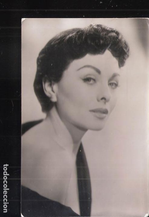 Cinema: Jeanne Crain. Postal fotogr&aacute;fica.
