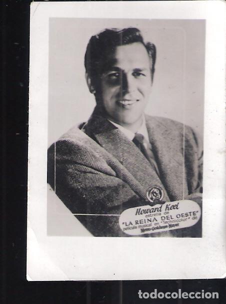 Cinema: FOTO HOWARD KEEL ESTRELLA DE LA REINA DEL OESTE 9x7cm.