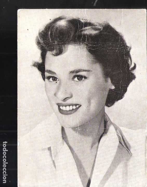 Cine: TARJETAS FLORITA N&ordm; 18. BELLA DARVI, OBSEQUIO DE LA REVISTA FLORITA