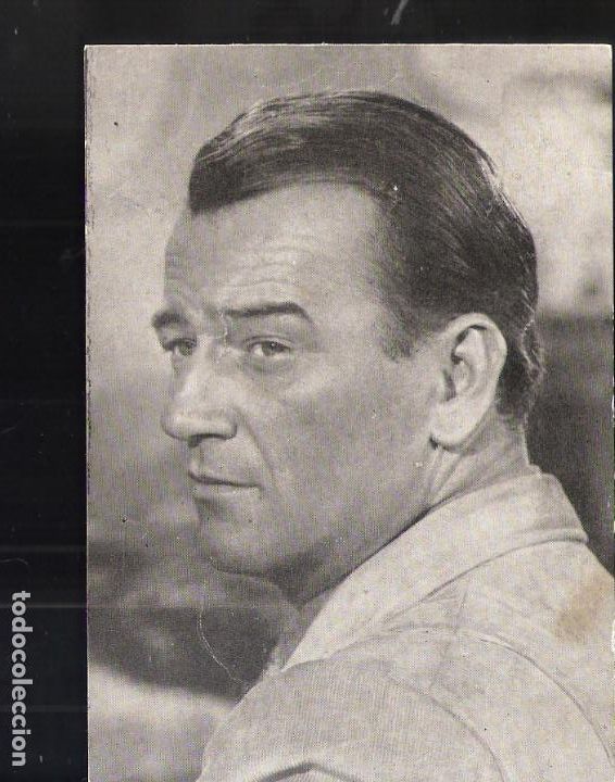 Cine: TARJETAS FLORITA N&ordm; 123. JOHN WAYNE. OBSEQUIO DE LA REVISTA FLORITA
