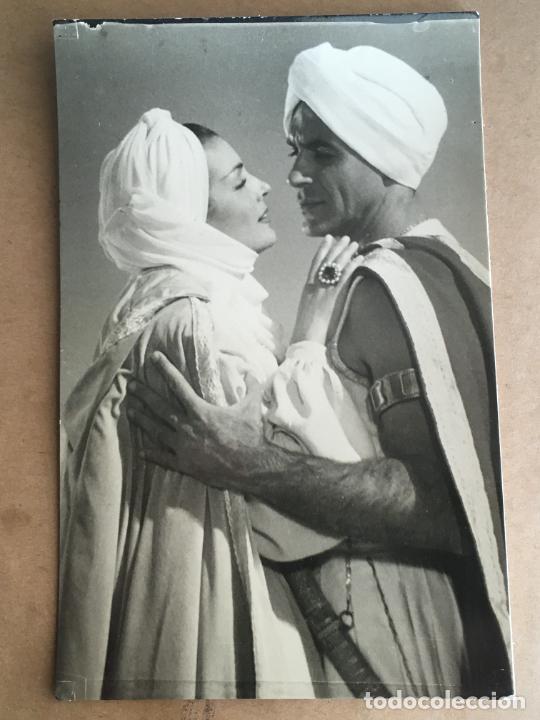 Cine: carmen sevilla ricardo montalban amantes del desierto postal original antigua perfecto estado