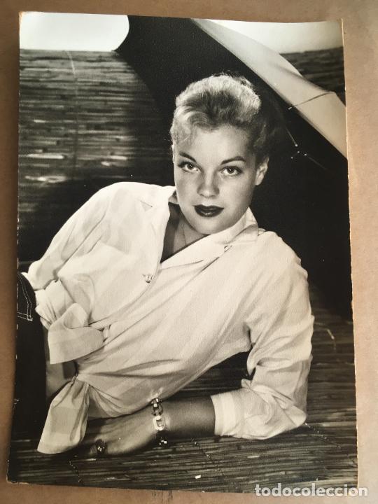 Cine: romy schneider ufa postal original antigua perfecto estado
