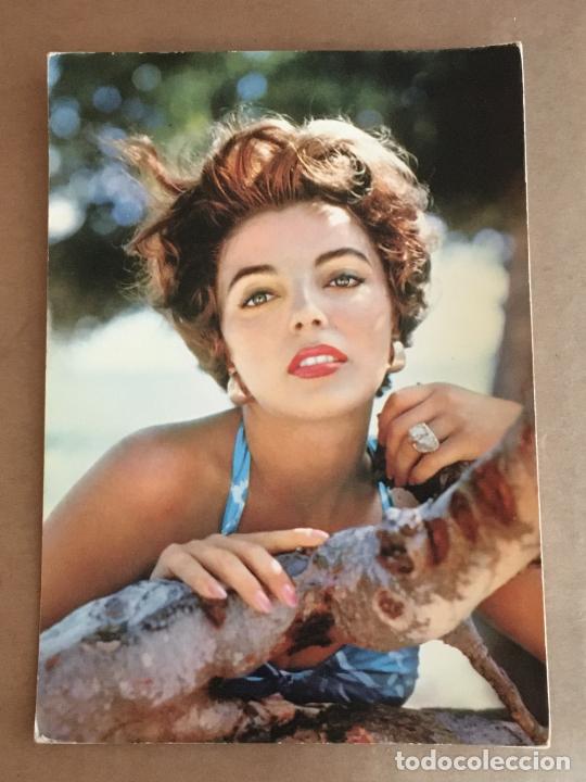 Cine: joan collins postal color original antigua perfecto estado