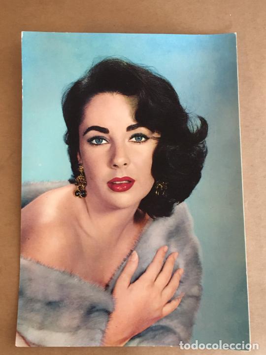 Cine: elizabeth taylor rotalcolor postal color original antigua perfecto estado