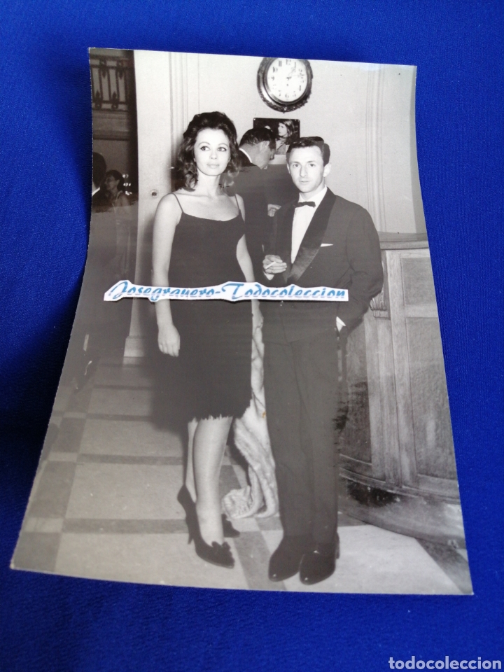 Cin&eacute;ma: DANY ROBIN - 10 FESTIVAL DE CINE SAN SEBASTI&Aacute;N -A&Ntilde;O 1962 FOTOGRAFIA CON SELLO FOT&Oacute;GRAFO