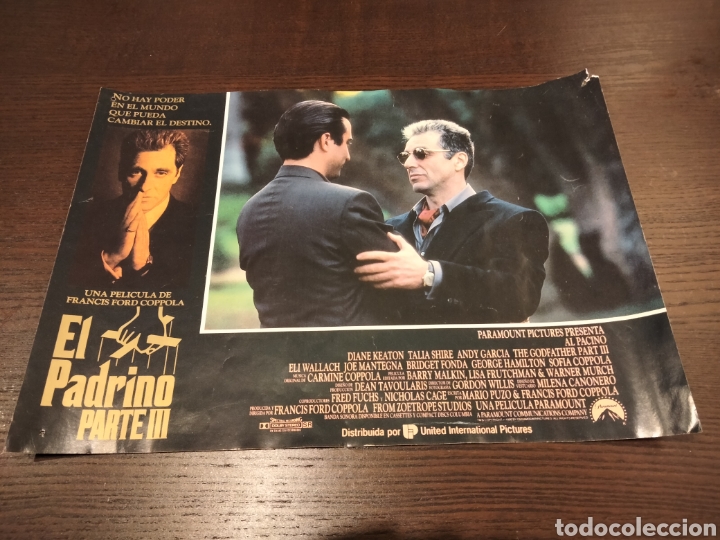 Cine: El Padrino Parte III Fotocromo