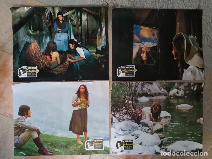 Cine: Marianela. ROCIO DURCAL 4 FOTOCROMOS ORIGINALES . 50 X 34 cm