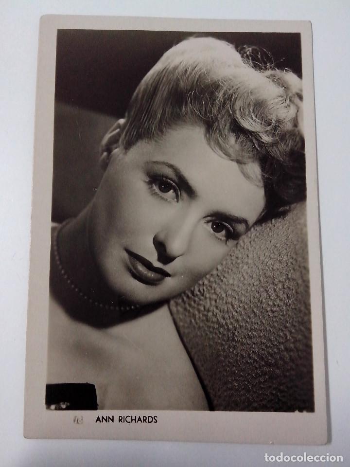 Cinema: FOTO POSTAL CARBOPLAN ANN RICHARDS