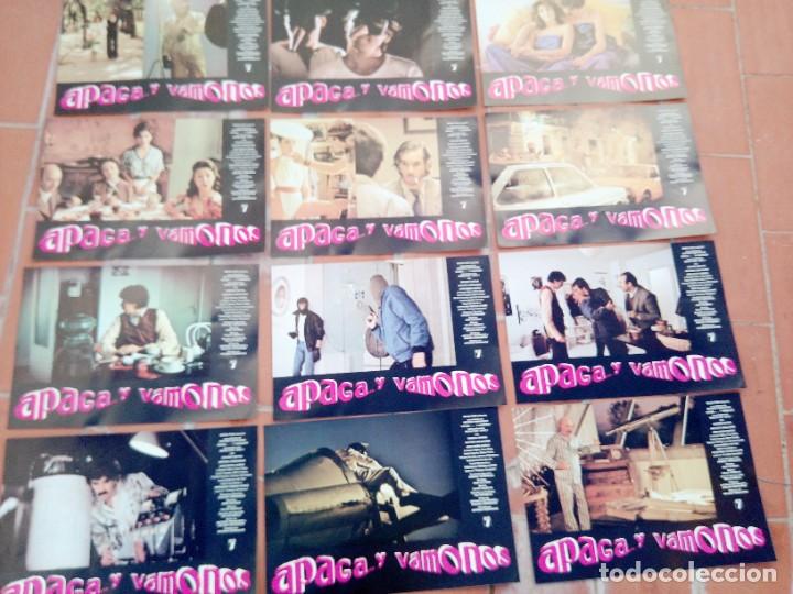 Cinema: 12 fotocromos de cine set completo APAGA Y VAMONOS antonio hernandez no usados