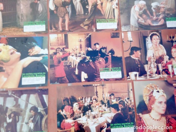 Cinema: fotocromos de cine movie 12 set completo ver fotos LAS NOCHES SECRETAS DE LUCRECIA BORGIA