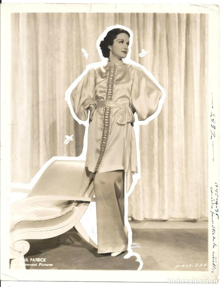 Cinema: F28805D GAIL PATRICK PARAMOUNT PICTURES FOTO B/N ORIGINAL AMERICANA