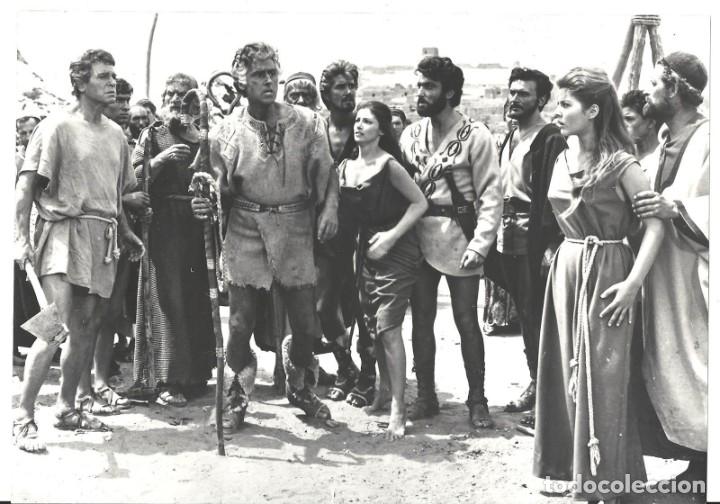 Cinema: F14899D ROSSANA PODESTA STEWART GRANGER SODOMA Y GOMORRA FOTO B/N ORIGINAL ITALIANA