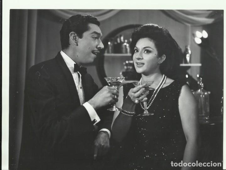 Cine: F32083 LOLA FLORES MAURICIO GARCES DE COLOR MORENO FOTO B/N ORIGINAL ESPA&Ntilde;OLA