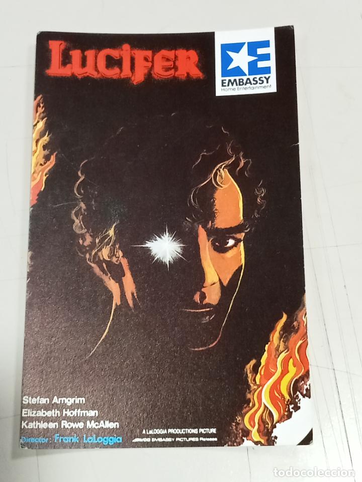 Cin&eacute;ma: TARJETA POSTAL. CINE. EMBASSY. LUCIFER. STEFAN ARMGRIM, ELIZABETH HOFFMAN