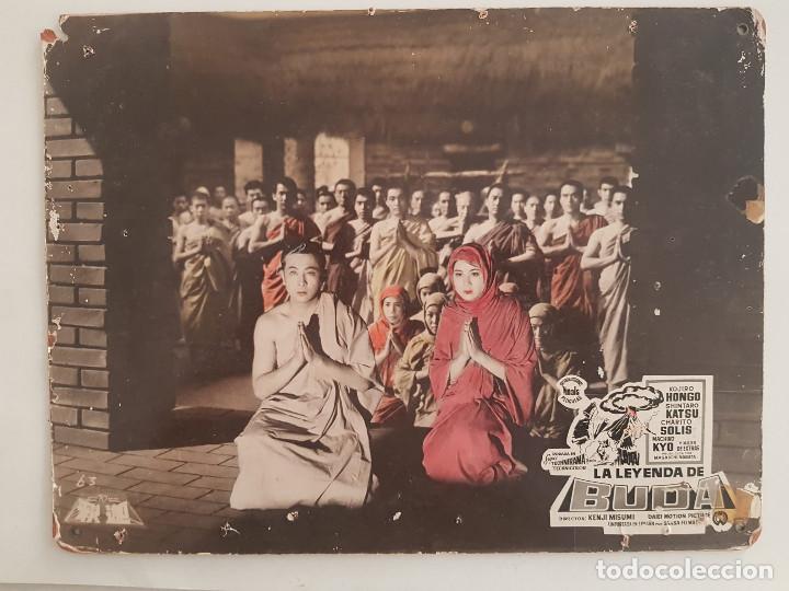 Cine: LA LEYENDA DE BUDA. Kojiro Hongo, Charito Solis FOTOCROMO DE CARTON DURO, AL DORSO LA CELESTINA