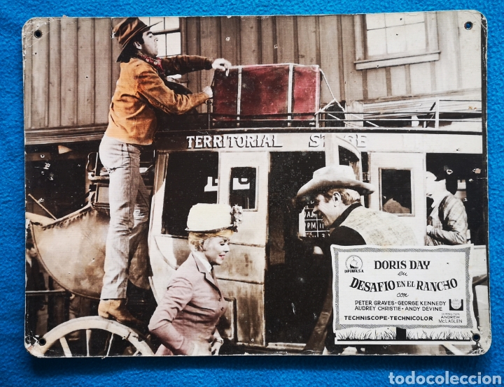 Cine: DESAFIO EN EL RANCHO - DORIS DAY - FOTOCOMO DE CARTON