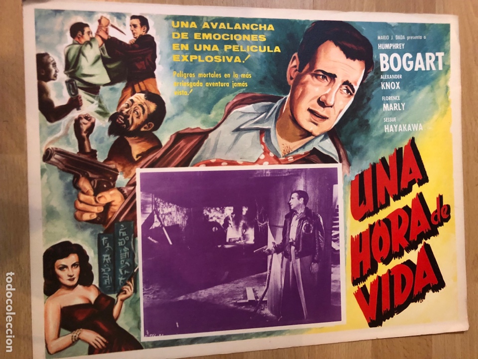 Cine: Fotocromo mexicano tokyo Joe Humphrey Bogart sessue hayakawa