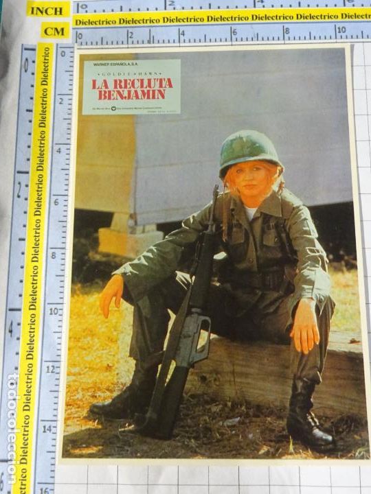 Cinema: POSTAL DE M&Aacute;LAGA / CINE. BENALM&Aacute;DENA UNA CIUDAD DE PEL&Iacute;CULA. LA RECLUTA BENJAMIN GOLDIE HAWN 18