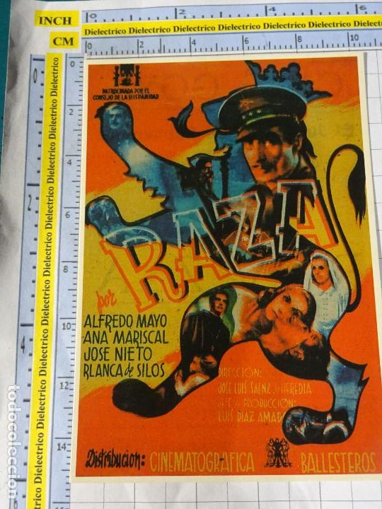 Cinema: POSTAL DE M&Aacute;LAGA / CINE. BENALM&Aacute;DENA UNA CIUDAD DE PEL&Iacute;CULA. CARTEL POR RAZA. 26