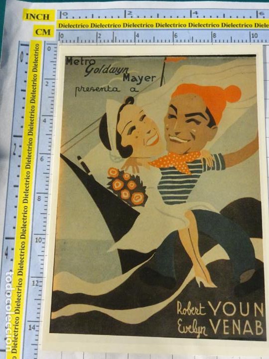 Cinema: POSTAL DE M&Aacute;LAGA / CINE. BENALM&Aacute;DENA UNA CIUDAD DE PEL&Iacute;CULA. CARTEL VAGABOND LADY 43