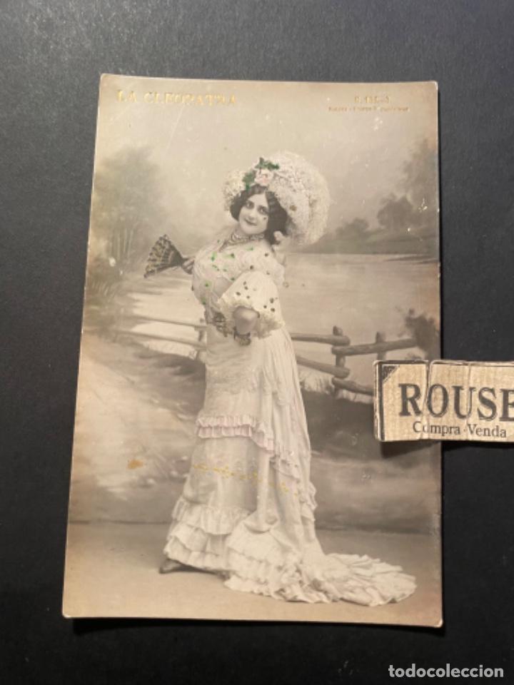 Cine: ANTIGUA POSTAL - ARTISTAS LA CLEOPATRA - POSTAL FOTOGRAFICA S.- 152-5 FOTG. MATEOS PELAYO 5