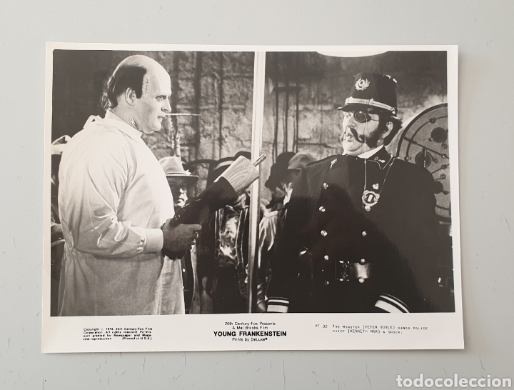 Cine: FOTOGRAFIA ORIGINAL PELICULA EL JOVENCITO FRANKENSTEIN (20th Century-Fox, 1974)