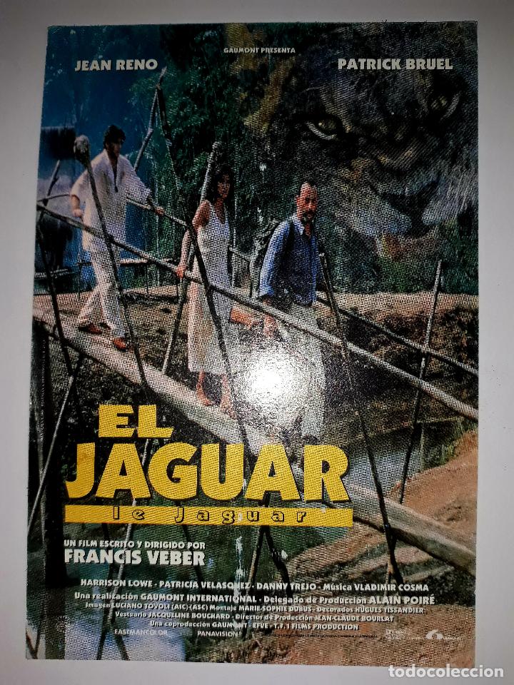 Cine: Postal Publicitaria Pelicula El Jaguar ( Jean Reno )